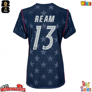 United States Tim Ream #13 Replica Away Stadium Shirt for Women World Cup 2026 Short Sleeve